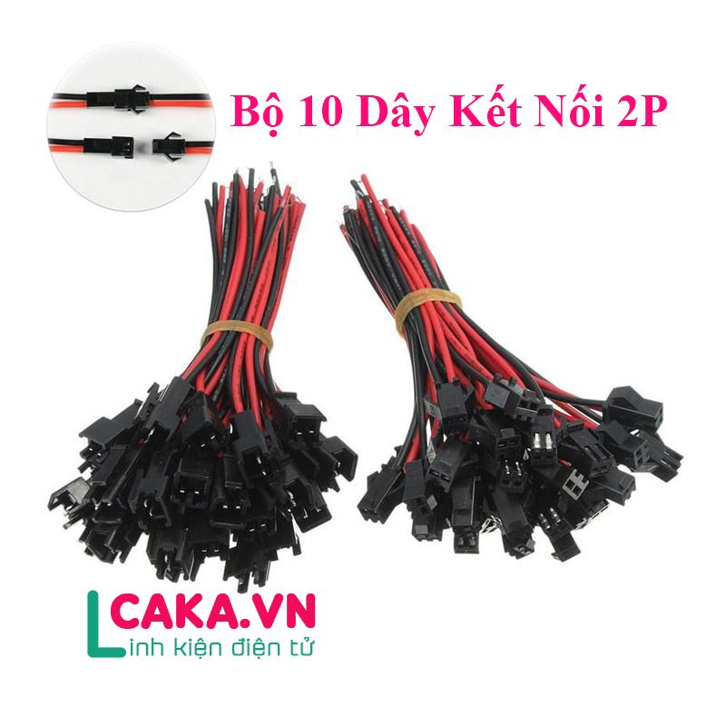 Jack kết nối 2p bộ 10 sợi, dây kết nối 2p