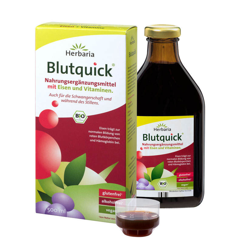 Dung dịch bổ sung sắt hữu cơ Blutquick Đức
