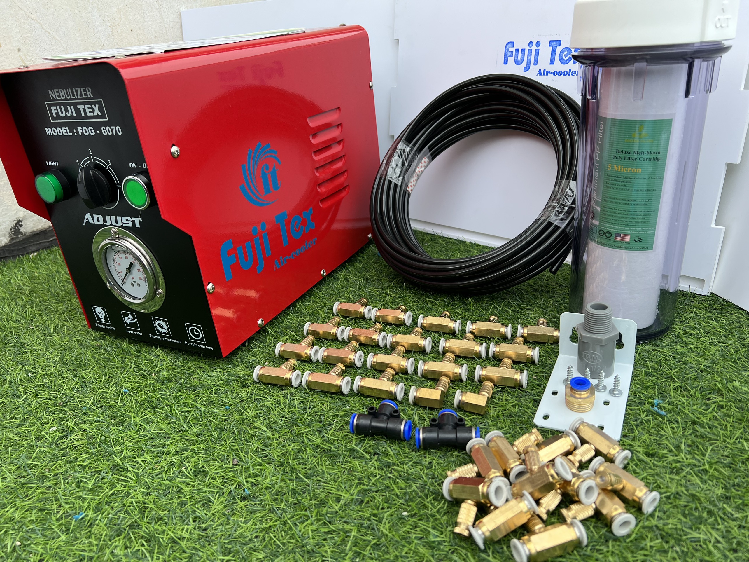 [COMBO] BỘ MÁY PHUN SƯƠNG 70 ĐẦU PHUN