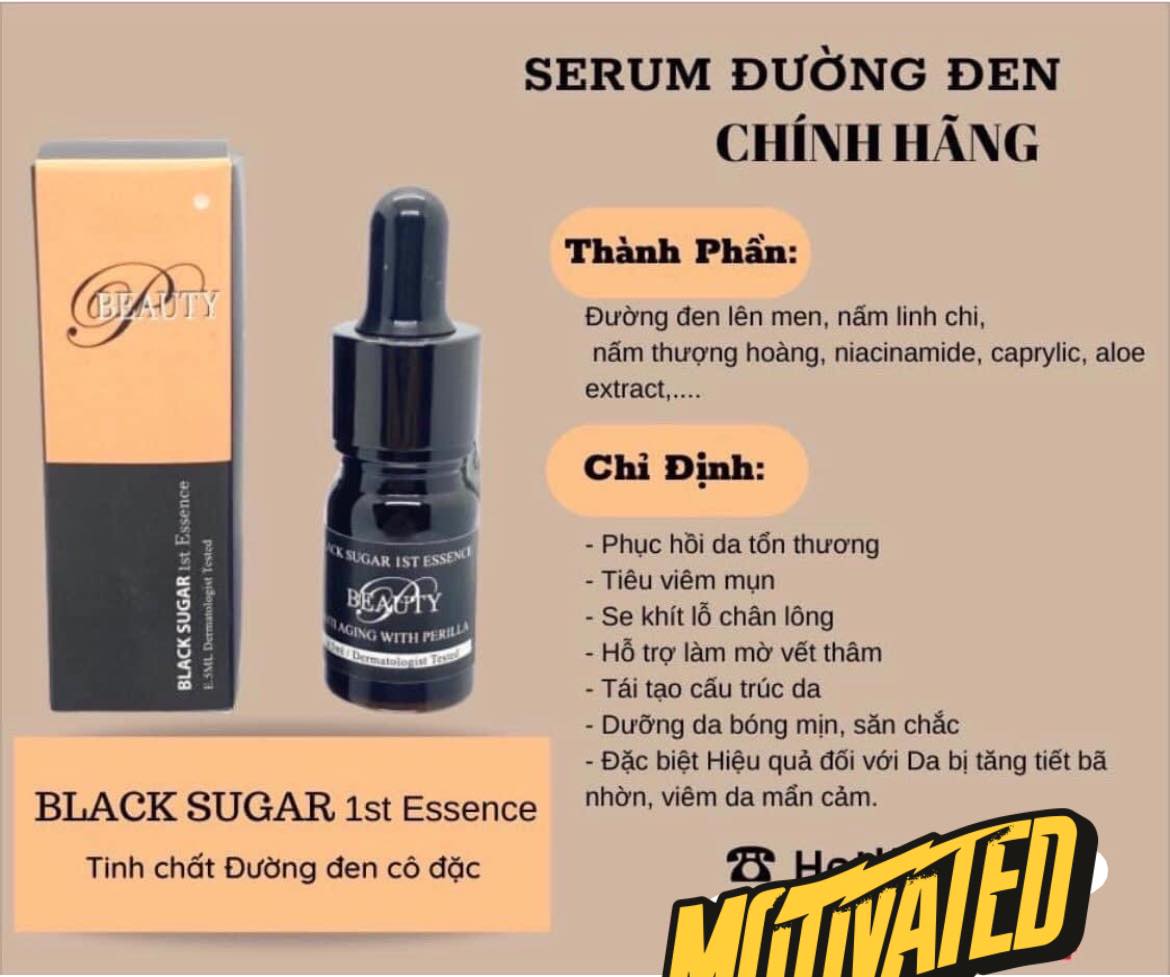 Serum đường đen Black Sugar Essence 5ml