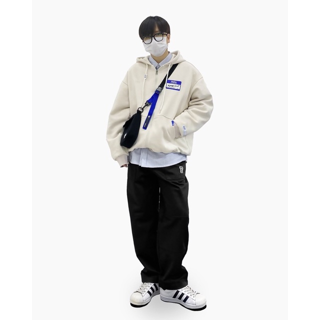 Áo khoác fullzip jacket FEARLESS name tag logo