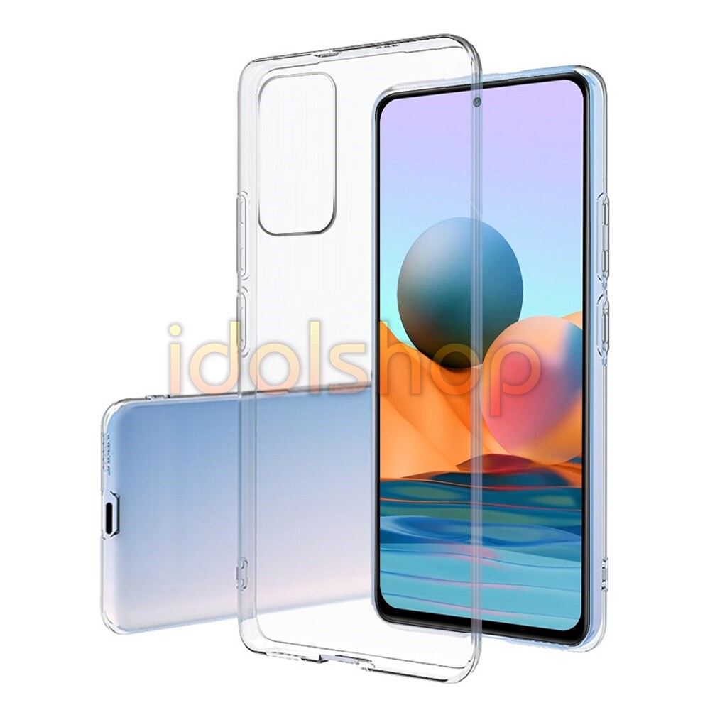 Ốp lưng silicon Xiaomi Redmi Note 10 / Note 10 pro trong suốt