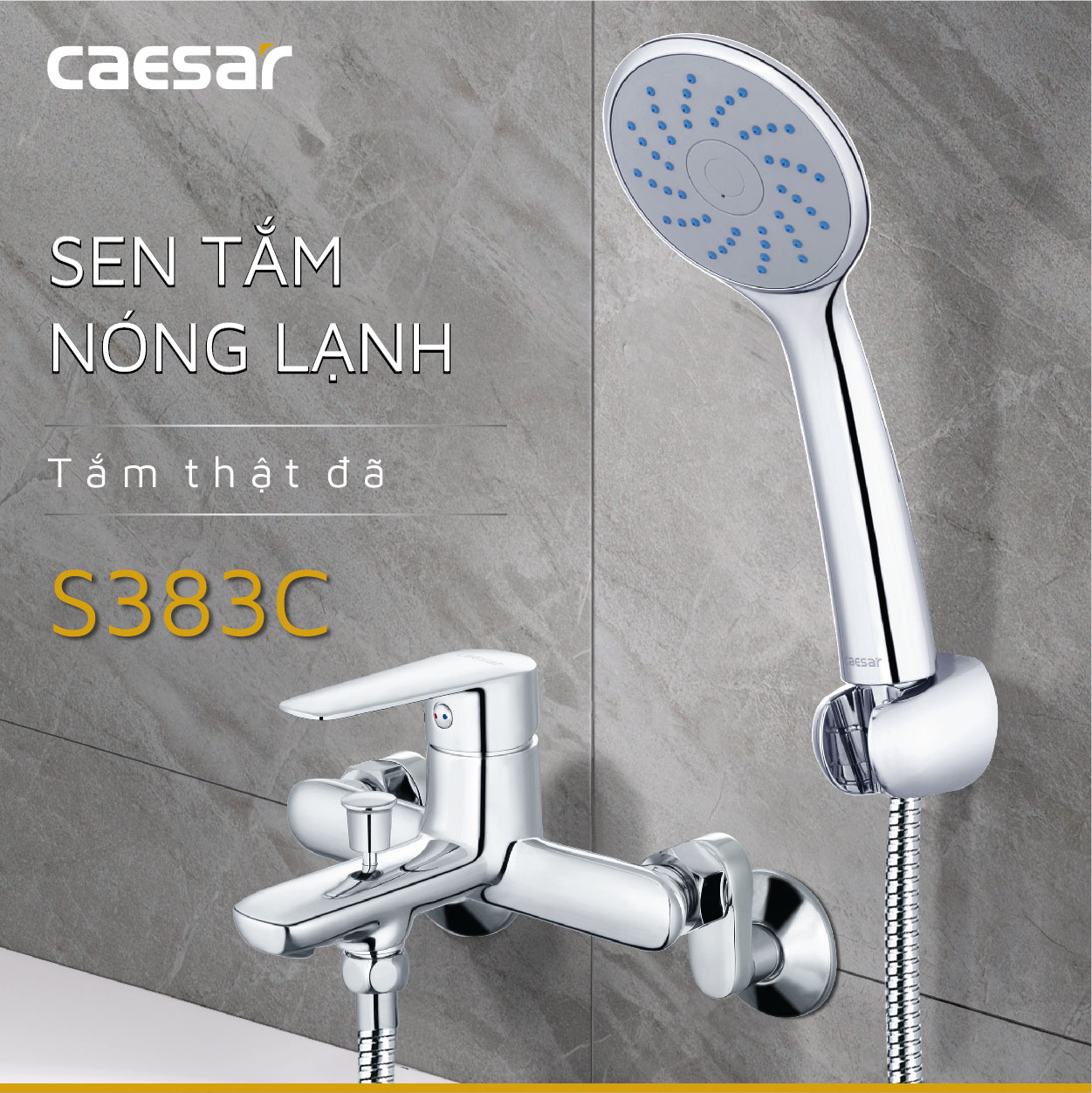 Vòi sen tắm Nóng Lạnh - S383C