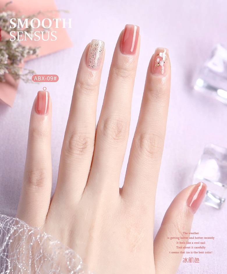 [HCM]Sơn gel AS red - màu thạch hồng mã ABX