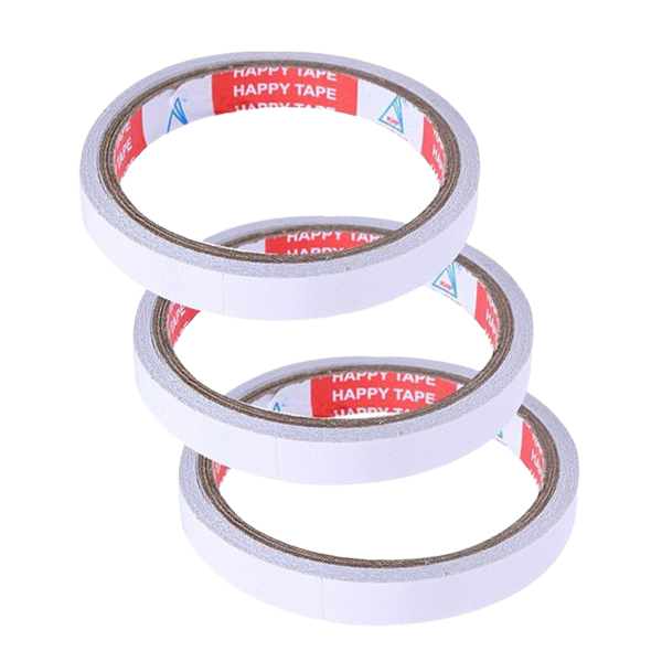 combo 3 cuộn Băng keo 2 mặt 1,2F