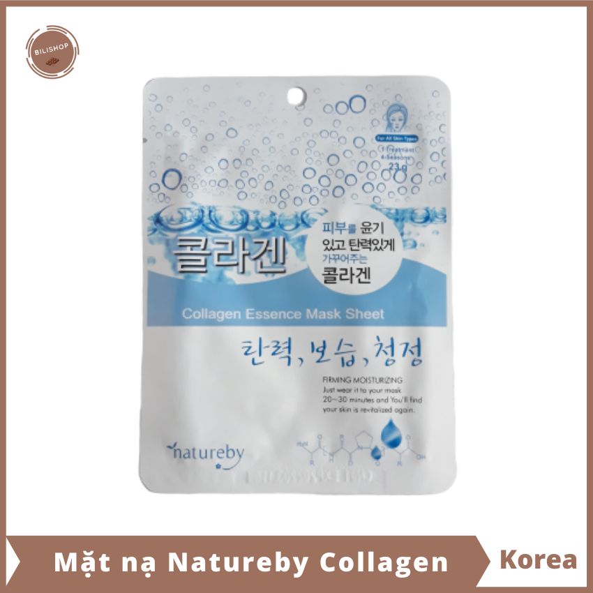[HCM]Mặt nạ dưỡng da Natureby Hàn Quốc - Combo 10 miếng
