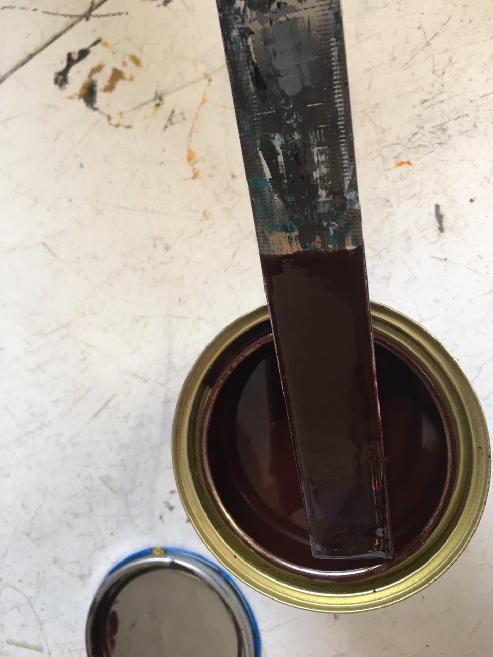 SƠN SẮT MẠ KẼM INDU LON 800ML MÀU CÁNH GIÁN