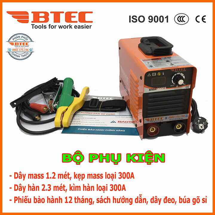 máy hàn - máy hàn BTEC -MMA-200ES - MMA-200ES