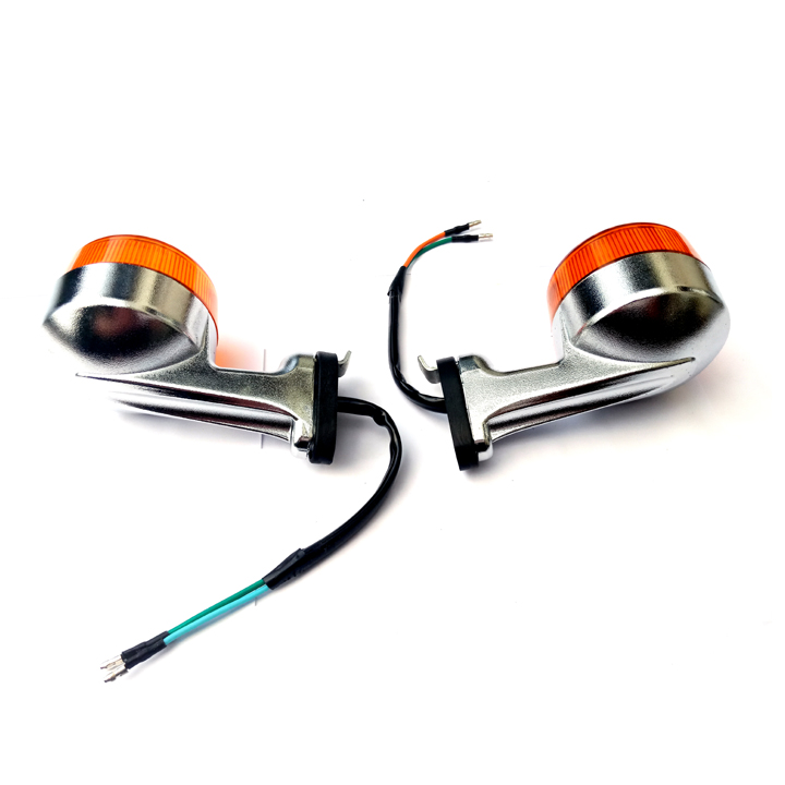 Cub 82 front signal lamp set pair left and right including wire and lamp