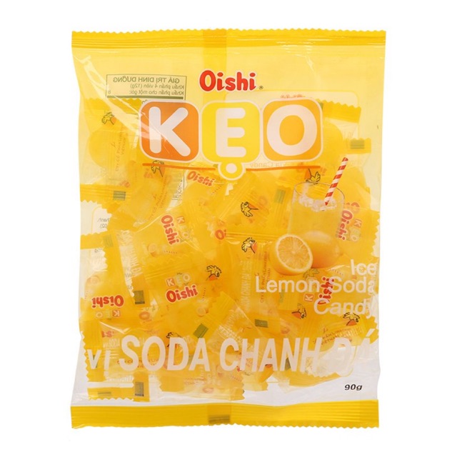 Kẹo Oishi mix vị gói 90gr.