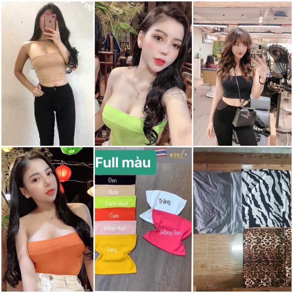 Áo ống thun Thái lan (hàng RAINBOW) (áo quây thái, áo croptop thái)