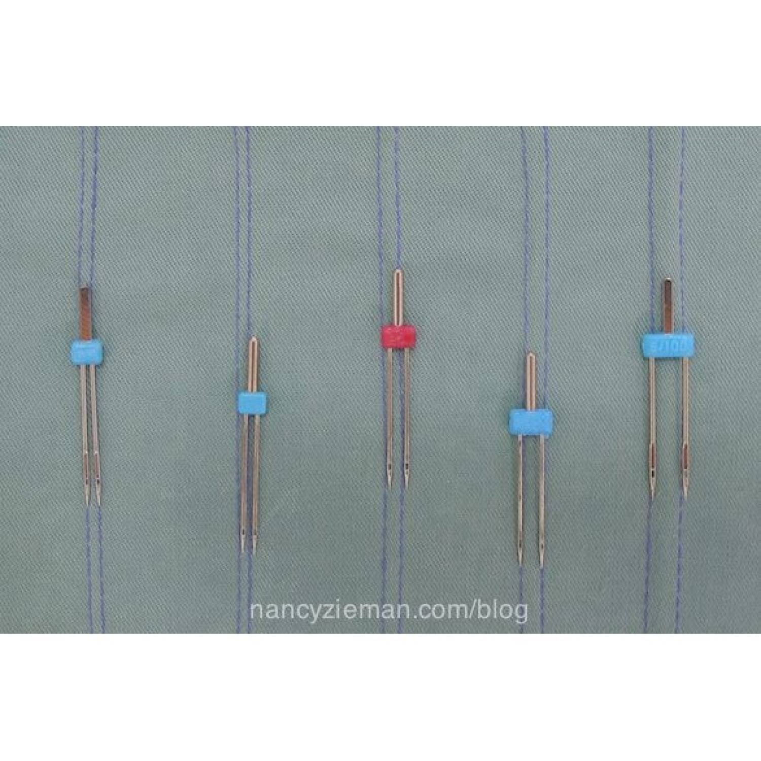 Bộ kim đôi dùng cho máy may gia đình (3 chiếc: 2mm, 3mm, 4mm)
