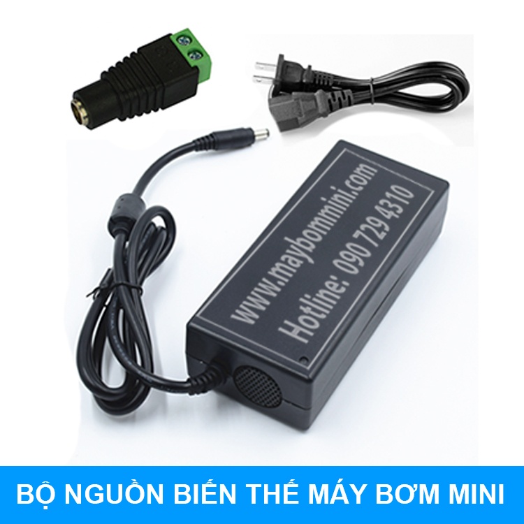 Bộ phụ kiện máy bơm áp lực mini 12V 24V - Option 3