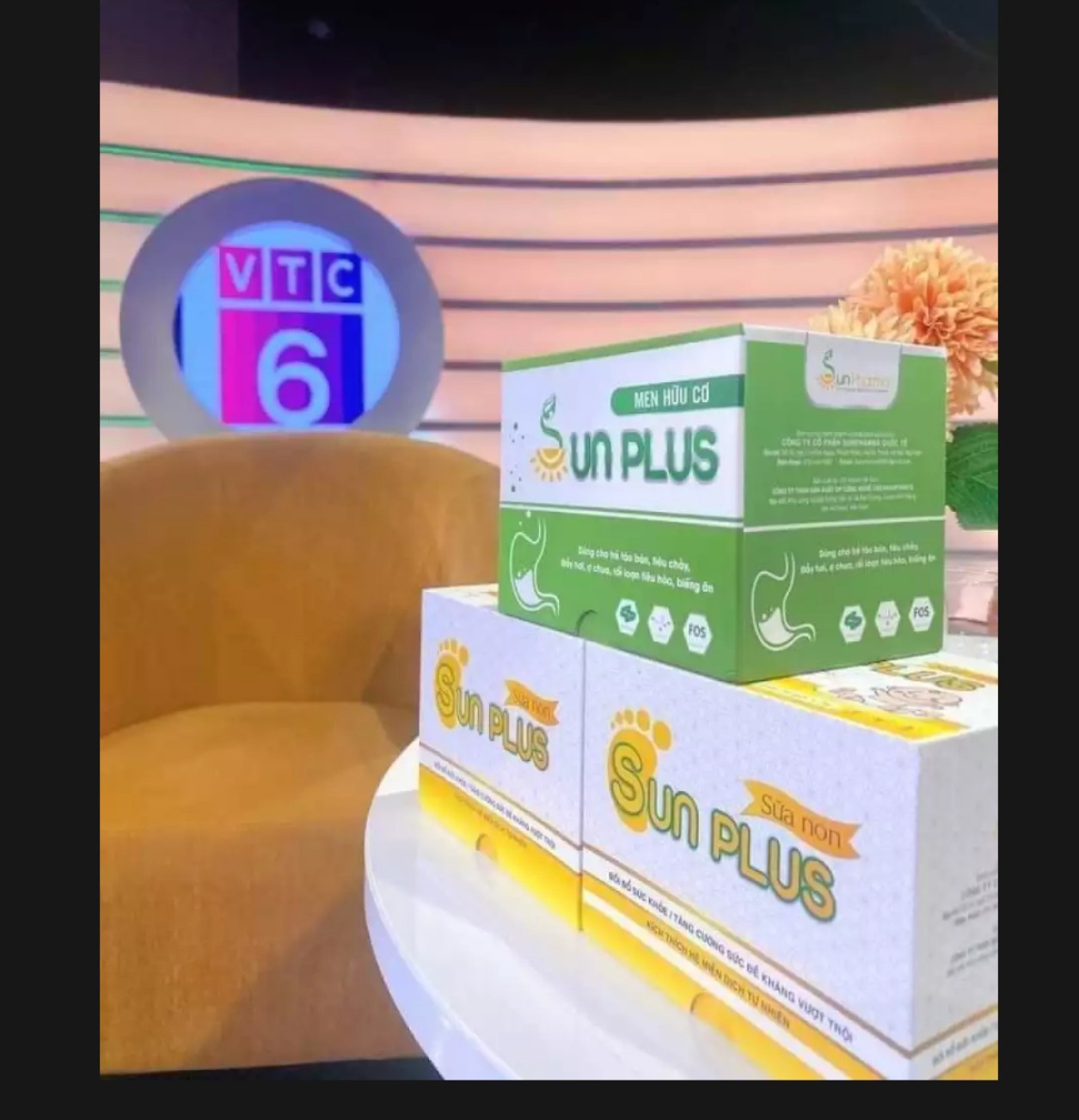 Men hữu cơ Sunplus + Sữa non Sunplus (men sống hữu cơ Sun plus)