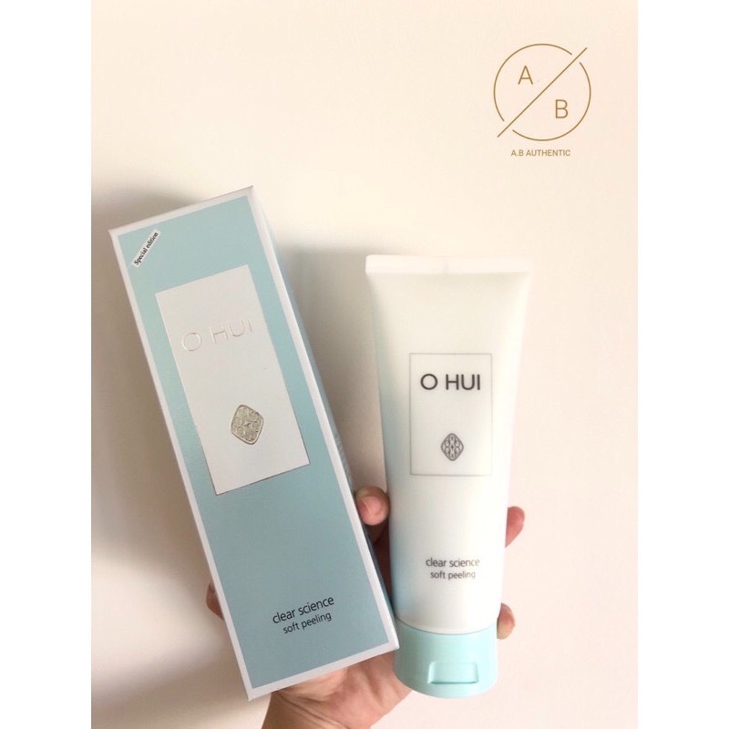 Gói sample Tẩy tế bào chết da mặt Ohui Clear Science Soft Peeling- AB Authentic