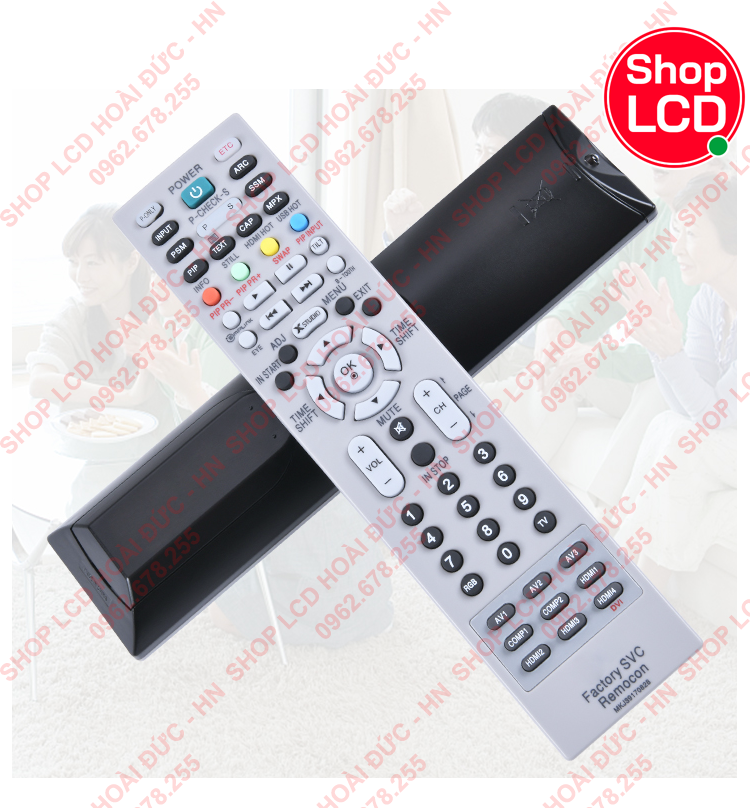 Điều khiển mở mã service LG (điều khiển mở mã cho TiVI LG từ 32 đến 85 inch)