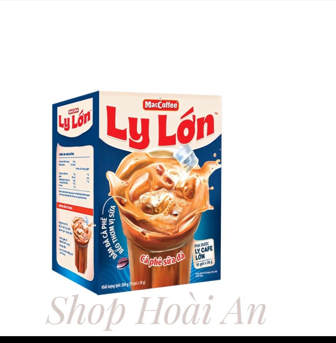 Cà Phê Phố Ly Lớn (Dây 10 gói x 26g).