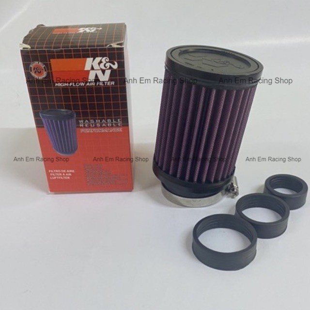 Lọc gió trụ K3 gắn thông dụng các dòng xe.