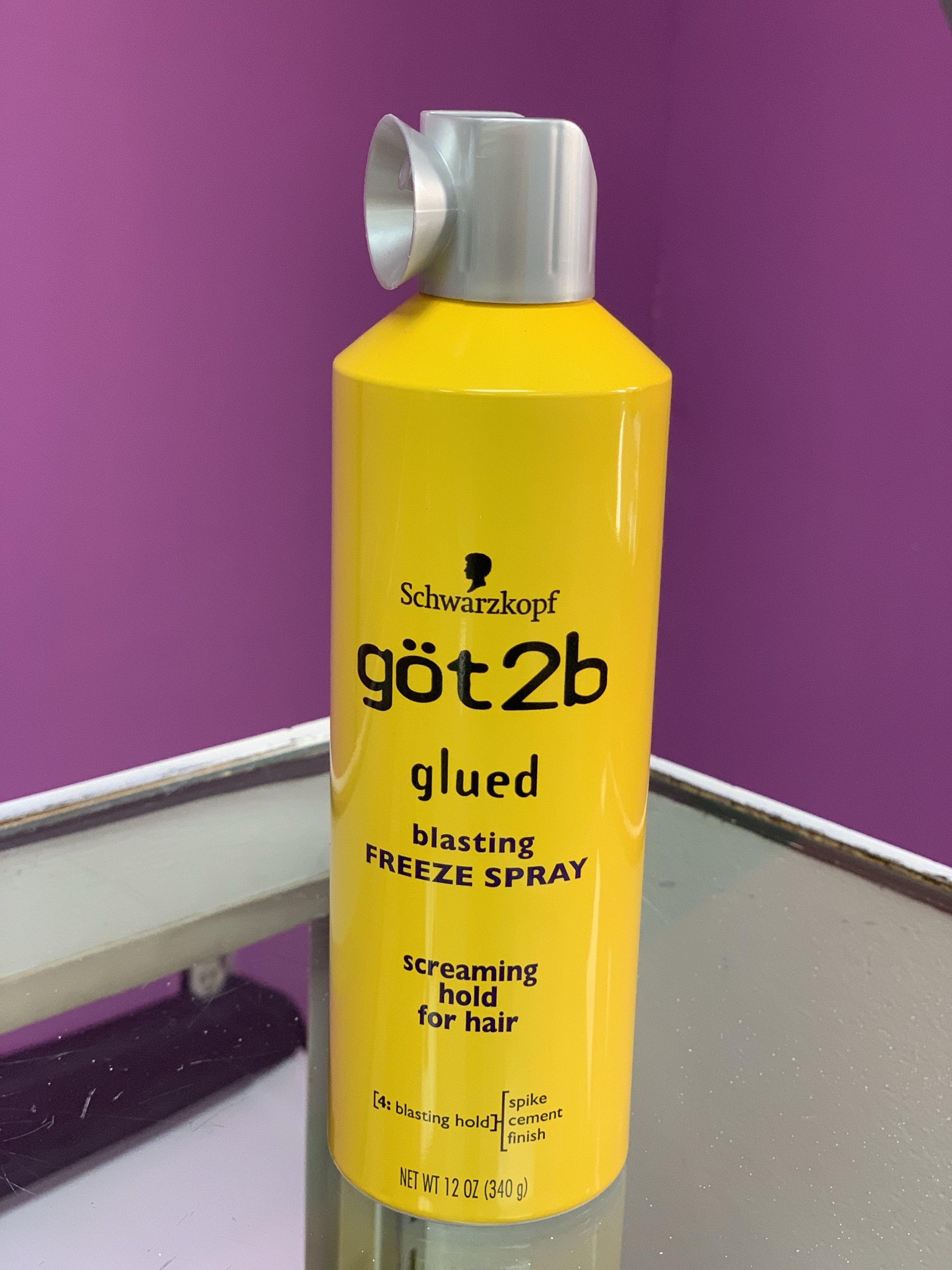 Xịt giữ nếp tóc Got2b Glued Blasting Freeze 340g - Leland