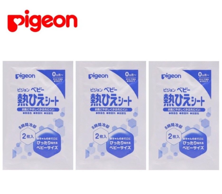 Miếng dán hạ sốt cho bé Pigeon nội địa Nhật Bản
