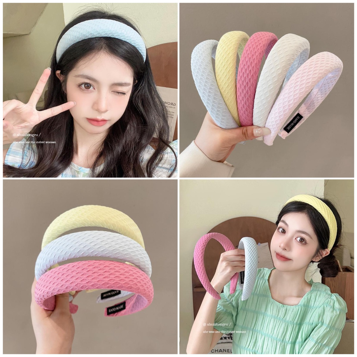 LINDREAM Băng đô nữ thời trang thanh lịch Cho Nữ Hàn Quốc