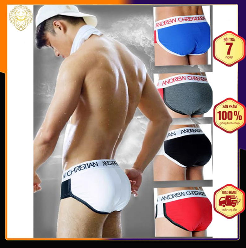 Nơi bán Quần lót nam độn mông cotton cao cấp kiểu dáng Andrew thoáng mát ,co giãn 4 chiều , thiết kế ôm chọn vòng ba