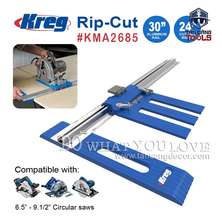 Bộ Cử Xả Ván 24 Inches Kreg Rip Cut KMA2685