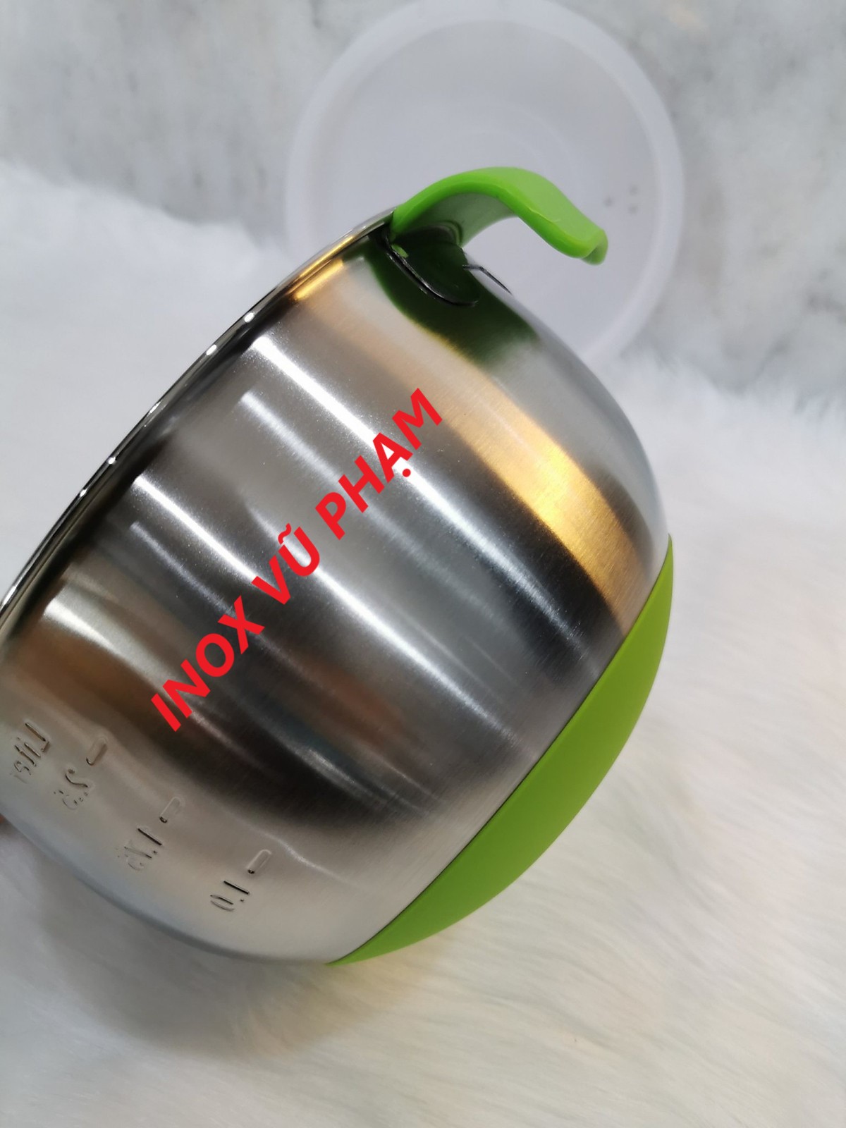 THỐ TRỘN BỘT,ĐÁNH TRỨNG INOX 304 CÓ ĐẾ CÓ QUAI ĐỦ SIZE (Ảnh thật shop tự chụp)