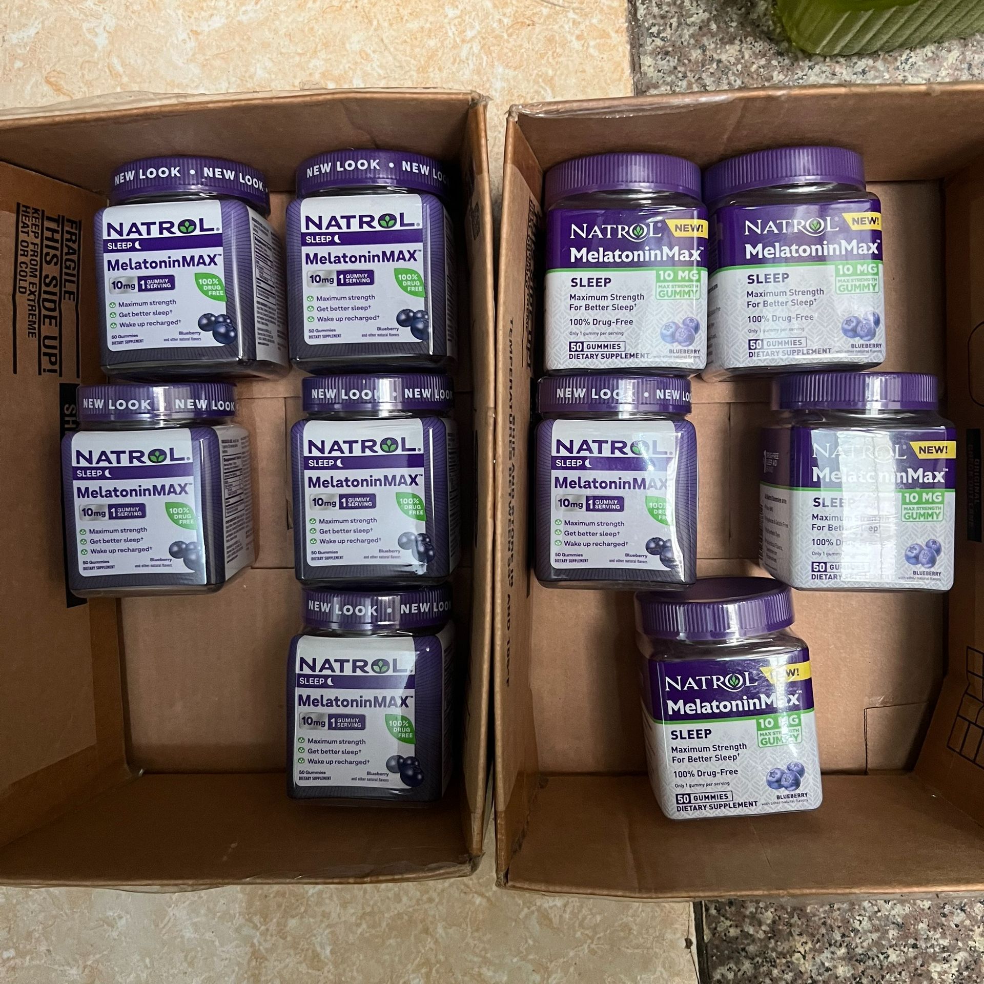 Kẹo Ngủ Ngon Natrol Gummies Melatonin Mỹ 5mg 180 Viên