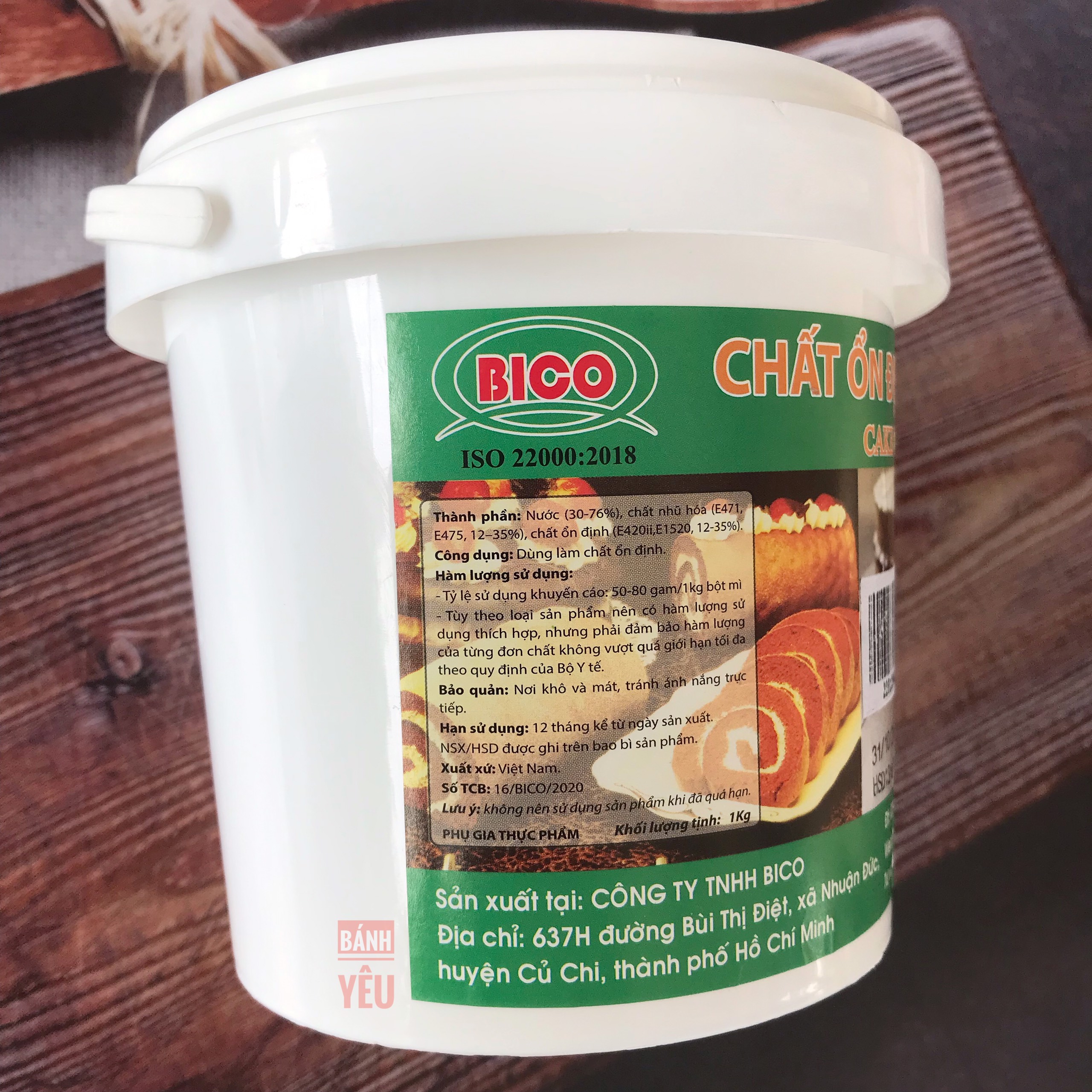 Gel Ổn Định Bánh Bông Lan/Gel Cake BICO Chia-100g