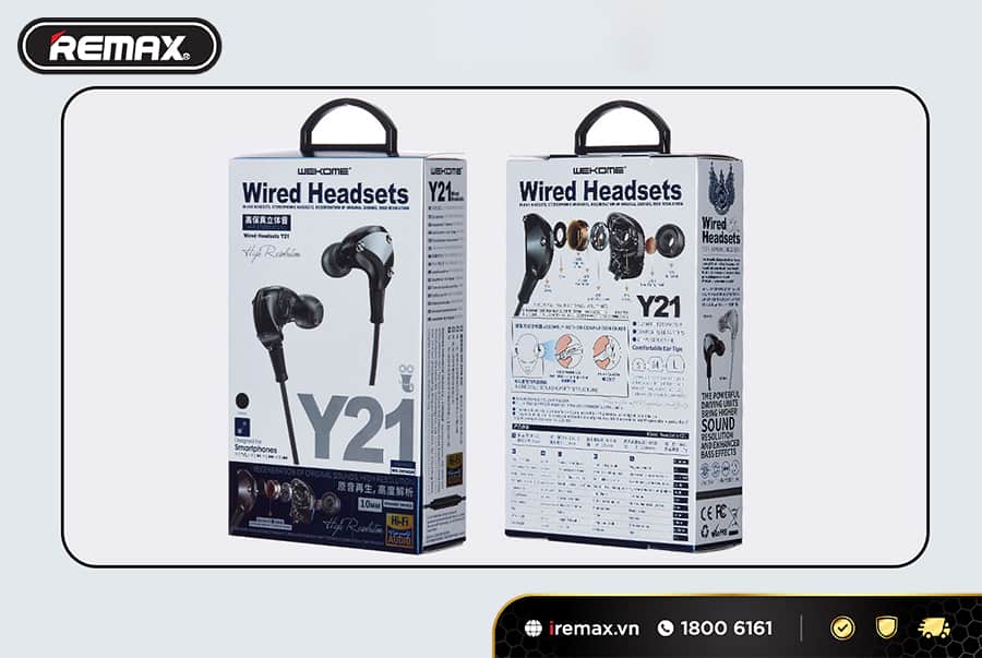 Tai nghe Remax WK Y21