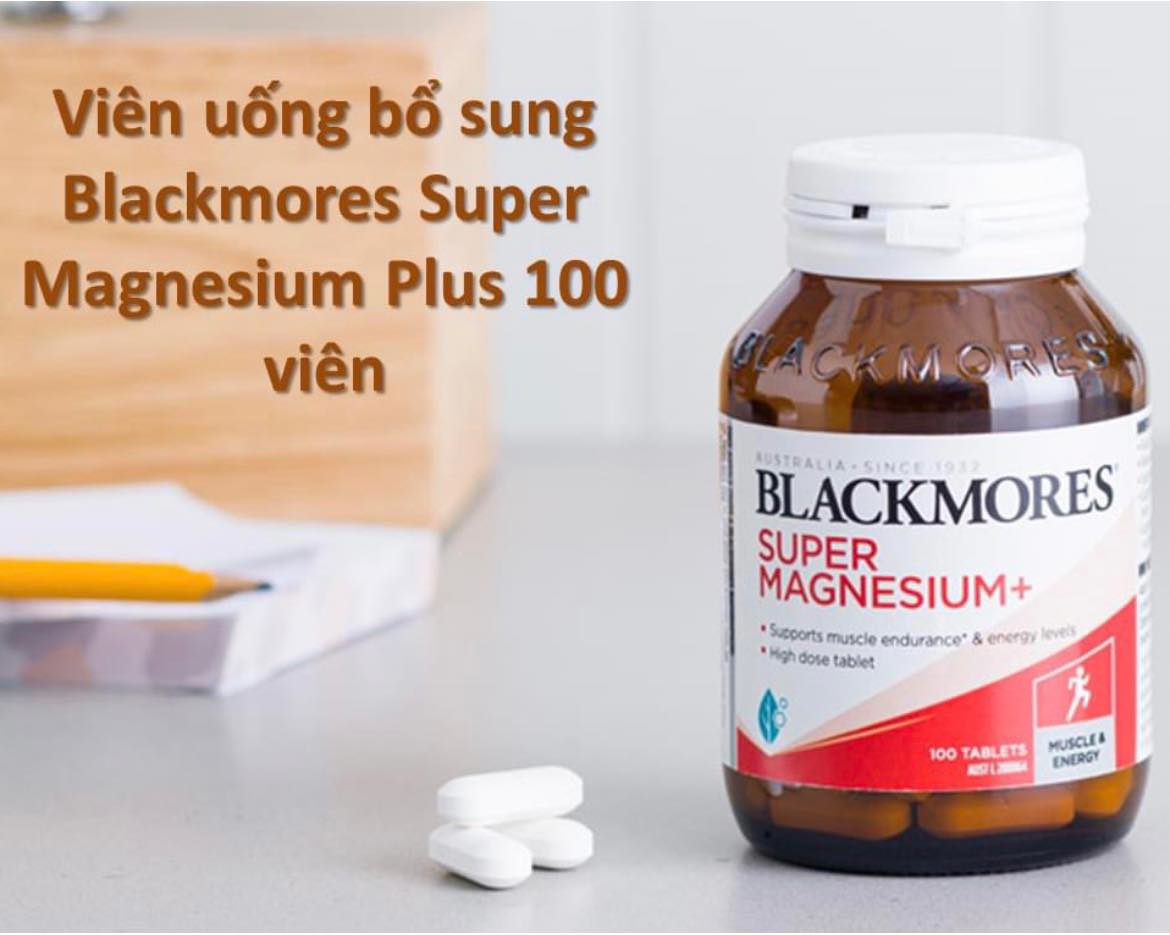 Magie Blackmores Super Magnesium 100 Tablets