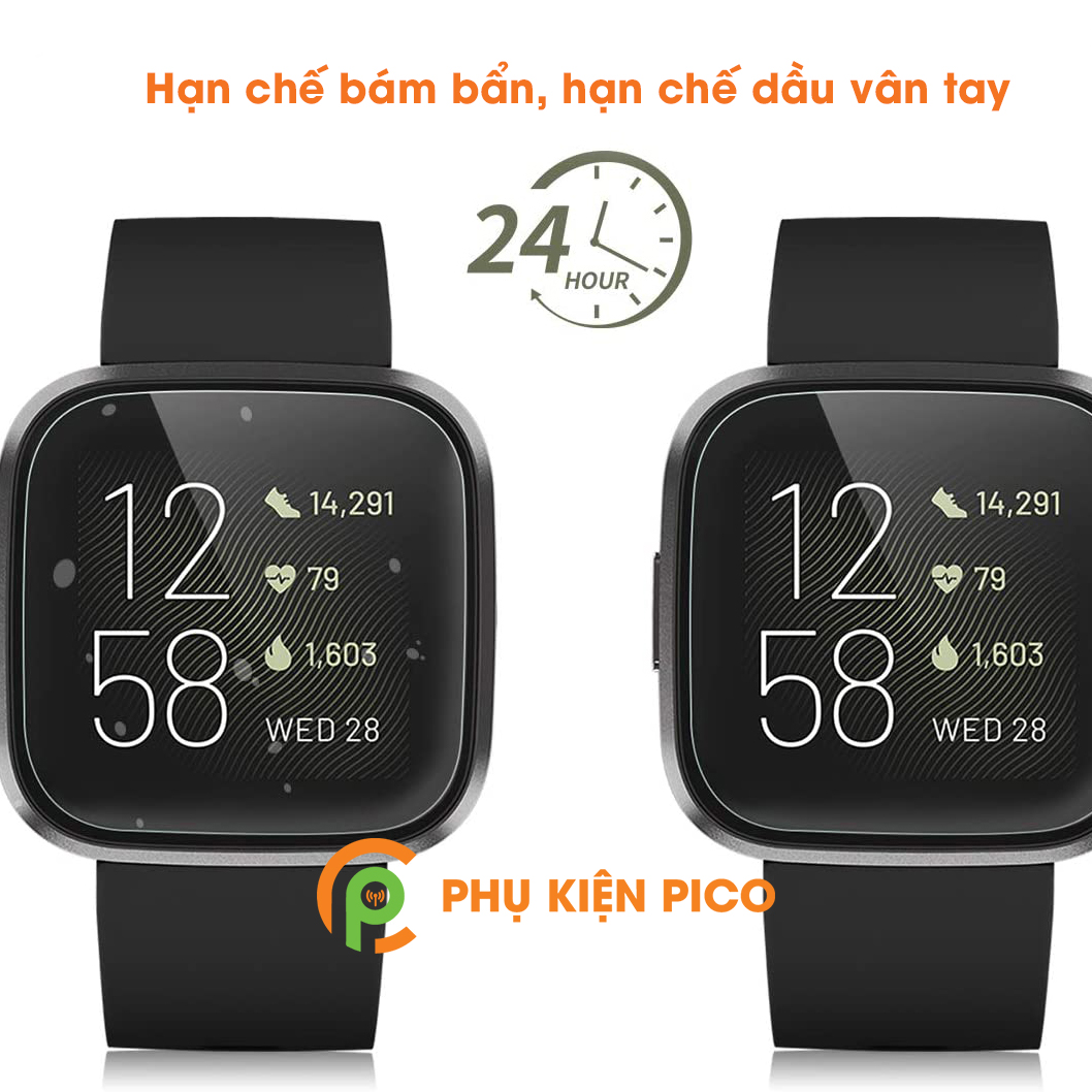 Dán màn hình đồng hồ Fitbit Versa 2 PPF cao cấp dẻo trong suốt
