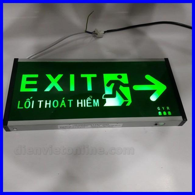 Đèn EXIT 1 mặt cao cấp - Shop uy tín và chất lượng