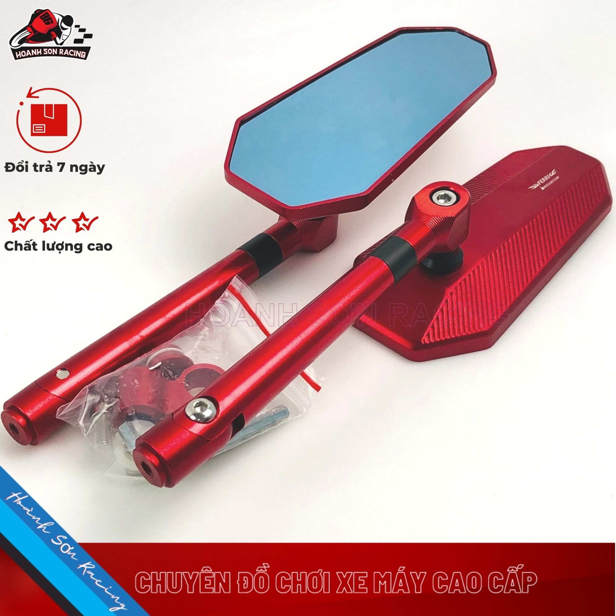 Cặp gương chiếu hậu xe máy kiểu đẹp xoay 360 độ US360-kính chiếu hậu xe máy kiểu đẹp gập 360 độ-kiếng chiếu hậu xe máy kiểu đẹp full system hình thật gắn cho tất cả các hãng xe Honda/ Piagio/ Yamaha/ Sym/ Suzzu-gương xe máyki