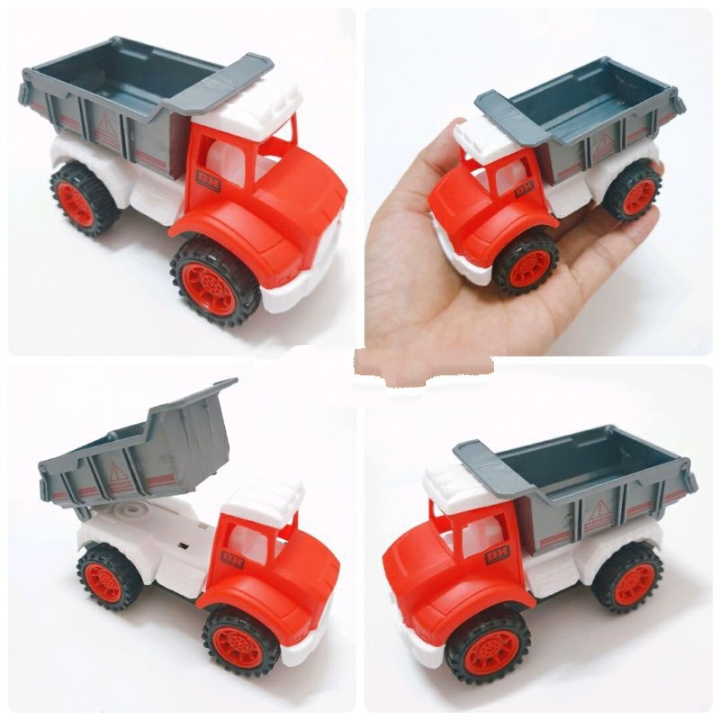 Bộ Túi 4 Xe Công Trình 4 Màu Cho Bé
