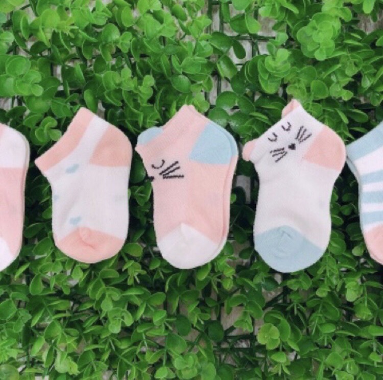 Sét 5 Đôi Tất Lưới Kids Socks Loại Đẹp