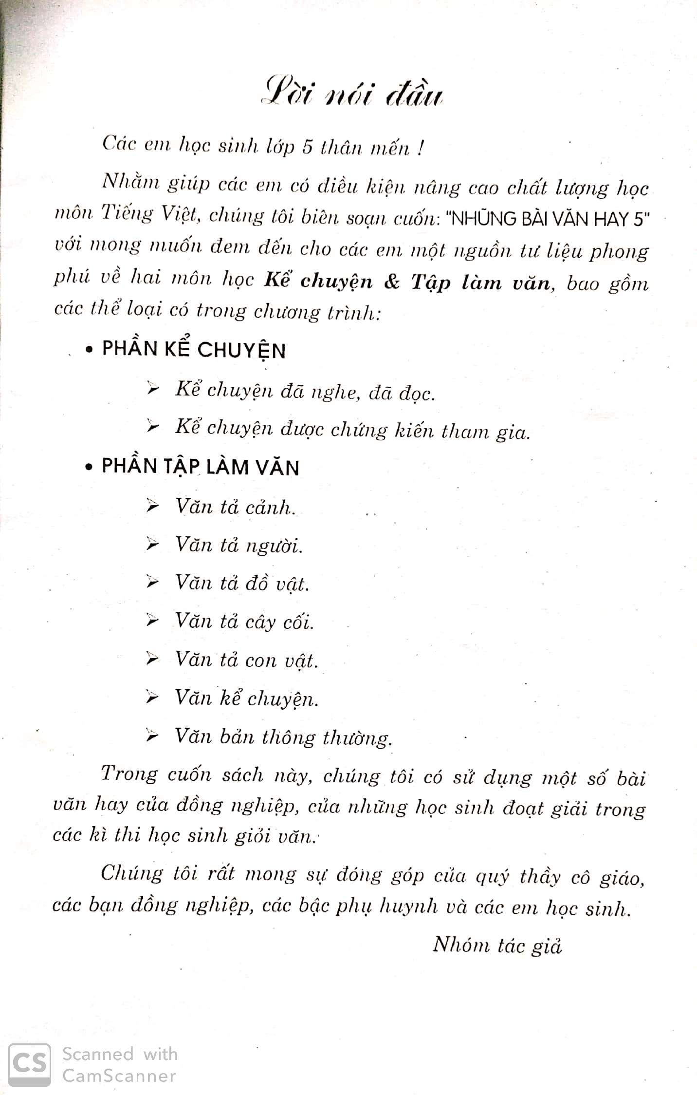 [HCM]Những bài Văn hay 5