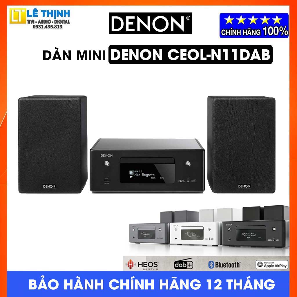 Dàn âm thanh Hifi Mini Denon CEOL N 11DAB chính hãng - Bảo hành 12 tháng