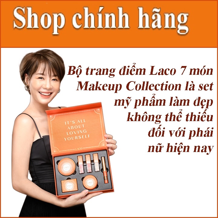 Set trang điểm laco make up colection 7 món [Chính hãng MAKEUP COLLECTION]