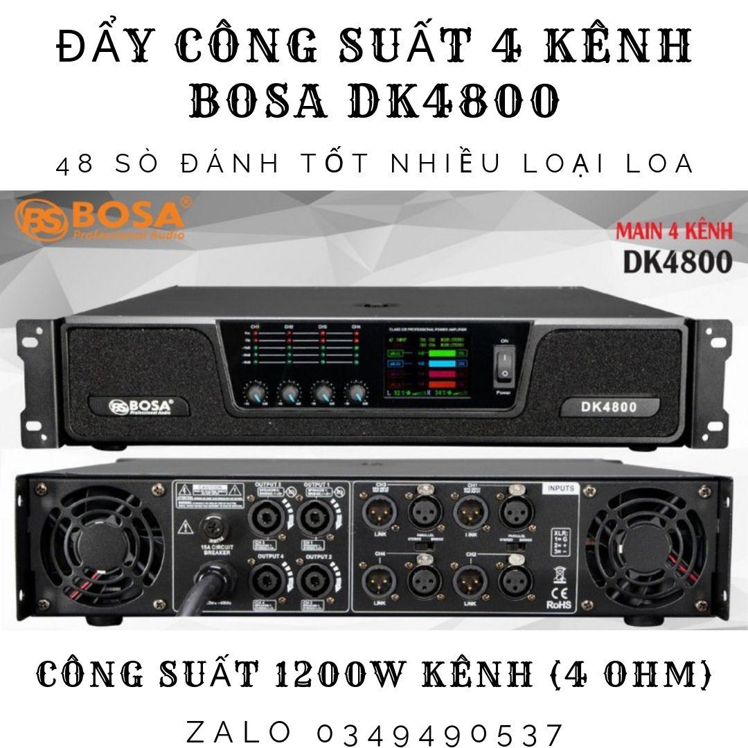 Main 4 kênh Bosa DK4800