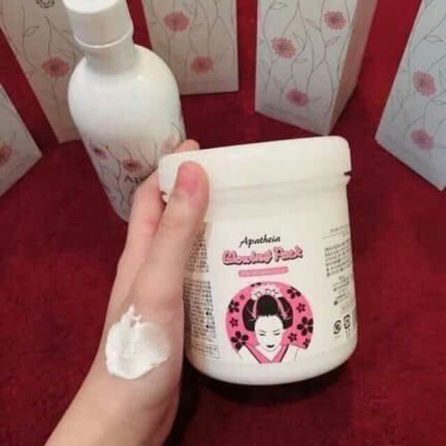 [ TỔNG KHO ] Kem Ủ Trắng Cô Gái Nhật GLOWING PACK