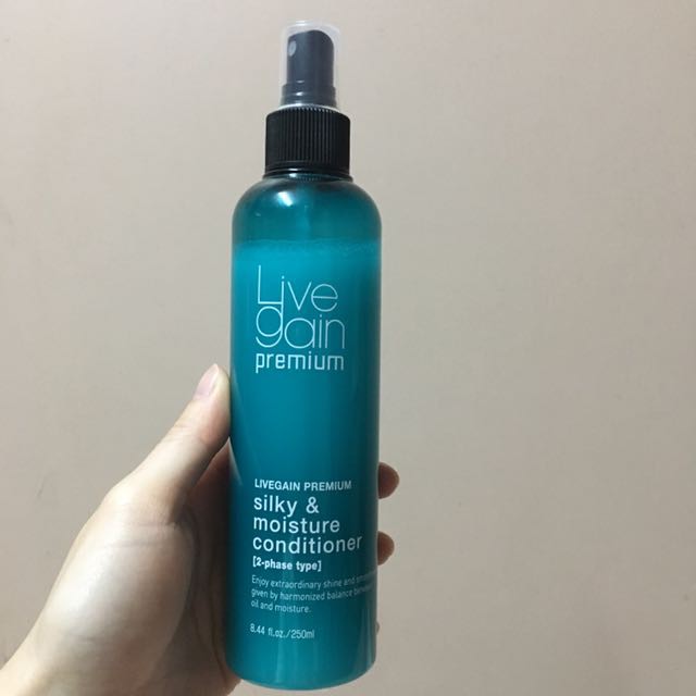 [Chính hãng] Xịt dưỡng ẩm tóc Livegain Leave-in Conditioner 250ml Hàn Quốc