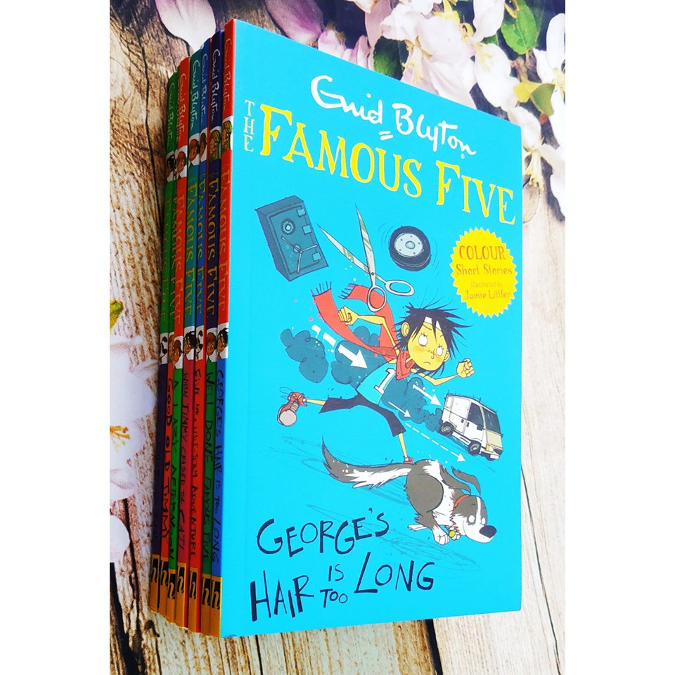 Bộ nhập 14q - The Famous five adventures colletion