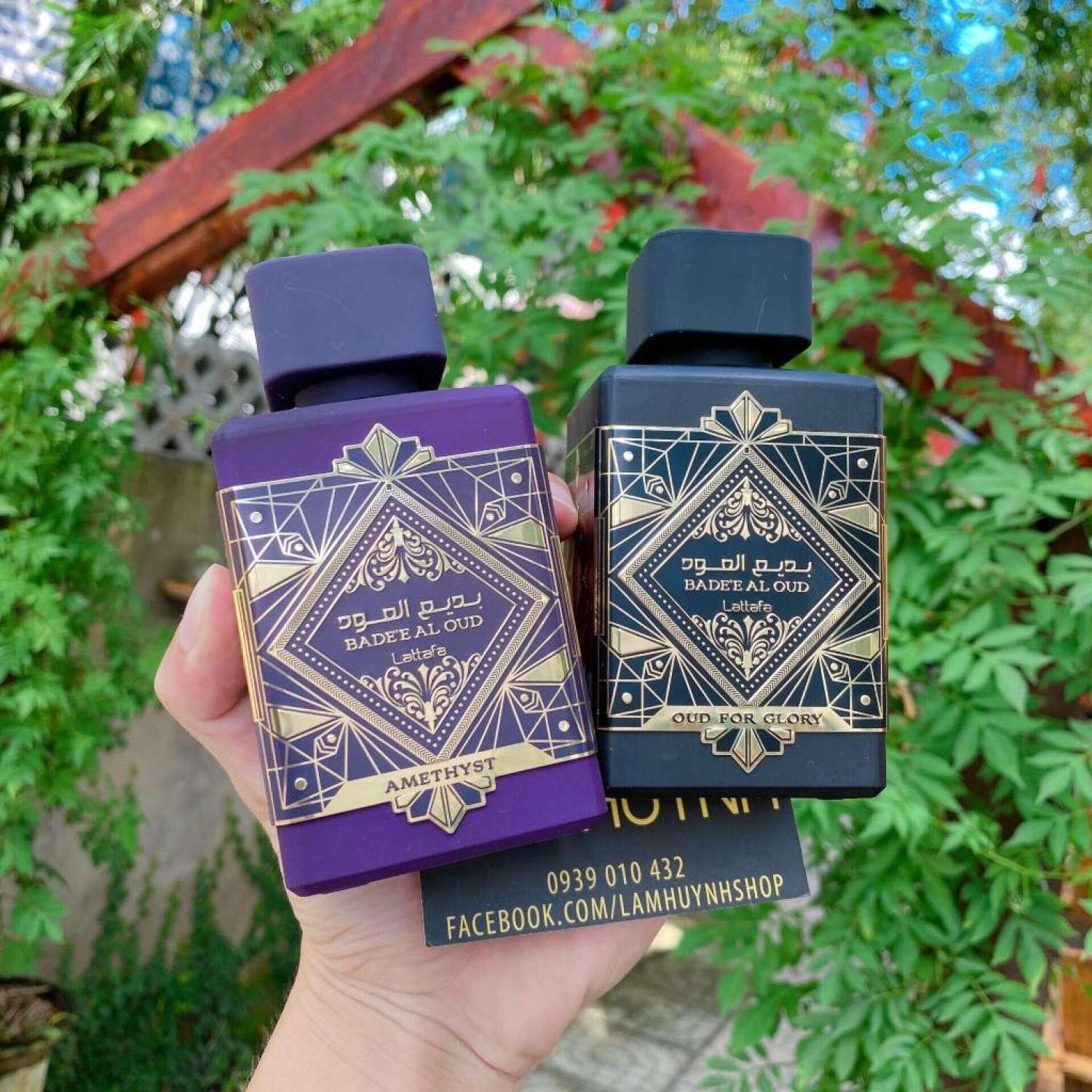 Nước hoa Dubai LATTAFA BADE'E AL OUD OUD FOR GLORY và AMETHYST 100ml