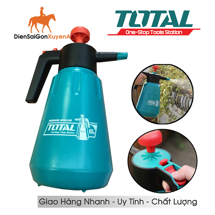 Spray bottle watering sprayer mist 2 liters type good Total THSPP2021