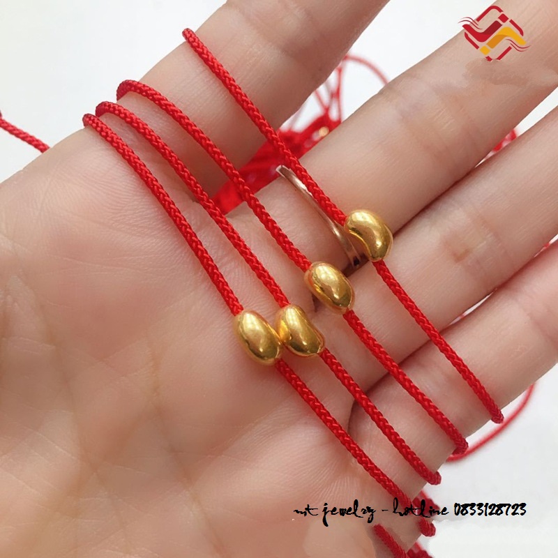 Charm hạt đậu vàng