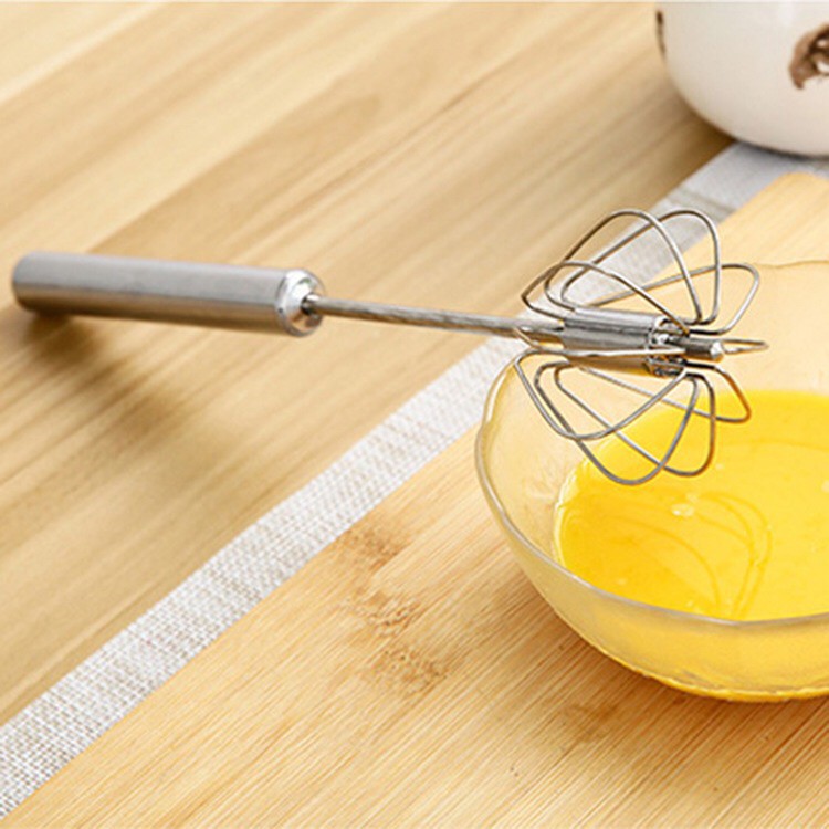 Dụng Cụ Đánh Trứng Bằng Inox Dài 25cm