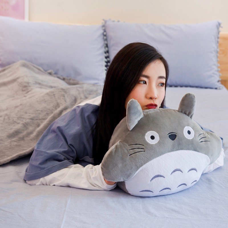 [HCM][XẢ KHO GIÁ RẺ]Chăn Gối mền Văn Phòng Hình mèo con 3 trong 1 hàng loại 1 Gối Mền Văn Phòng Mèo Totoro Biểu Cảm nỉ nhung cực mịn chất dày dặn .