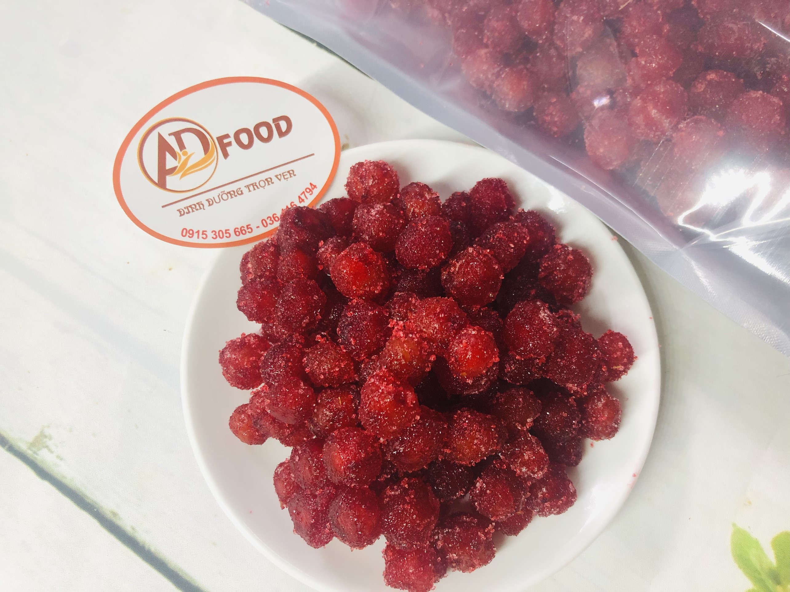 500g mứt chùm ruột chanh muối chua cay